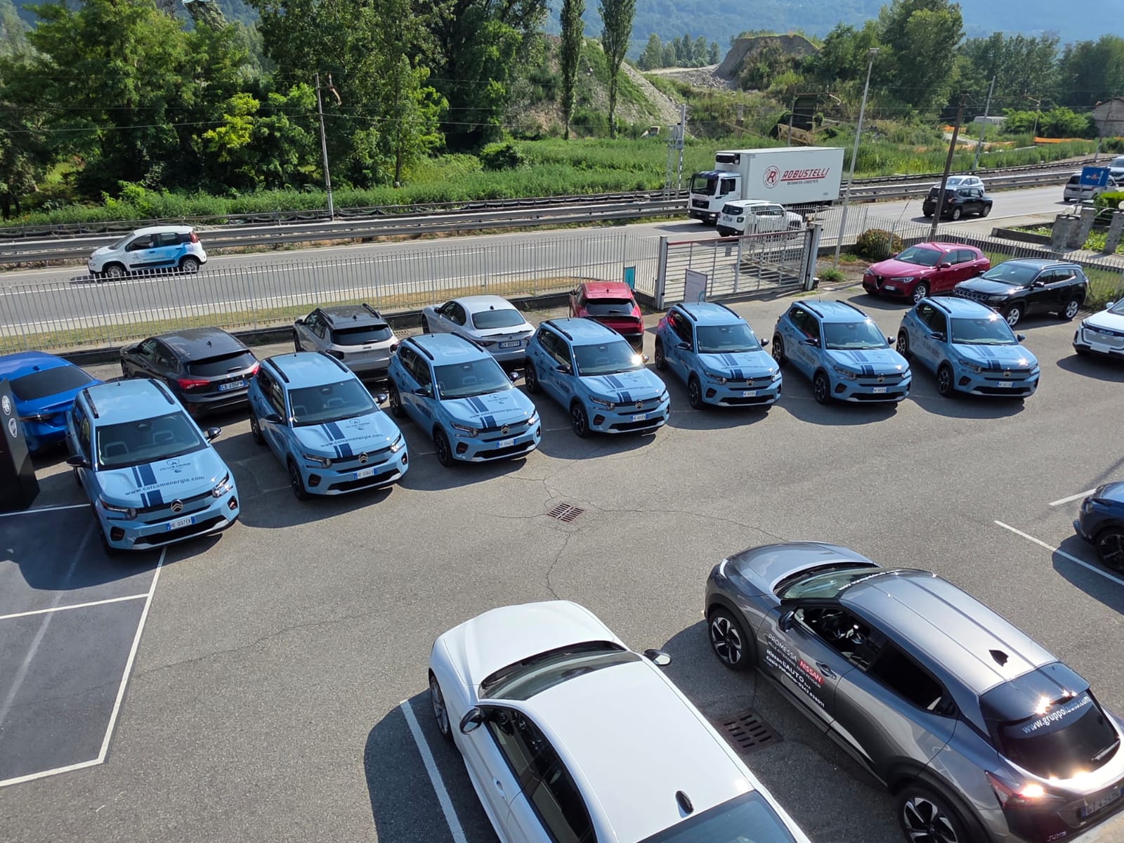 Consegna flotta aziendale di Citroën C3